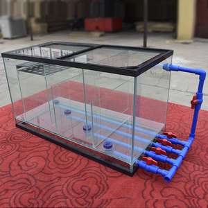 鱼缸底滤缸下滤底缸过滤缸底滤槽虹吸强排底滤缸过滤箱强排款