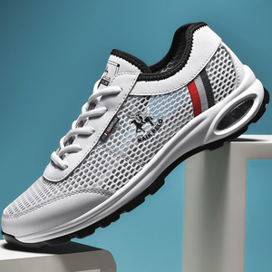 耐克保罗休闲鞋春夏男鞋2022新款男士运动鞋子透气网面鞋镂空软底