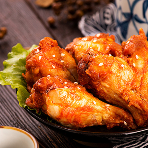 百聚源孜然鸡扒翅即食鸡翅根肉类零食休闲爆款小吃食品