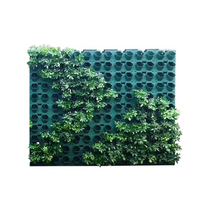 蜂巢垂直绿化植物墙种植盒垂吊挂墙式储水花盆立体壁挂绿植种植盒