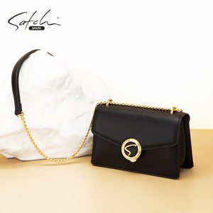 沙驰satchi女包黑色