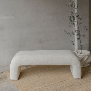 床尾凳现代简约白色