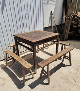 00同款货源yj21999淘宝老物件老家具8090年代学生书桌课桌八仙桌