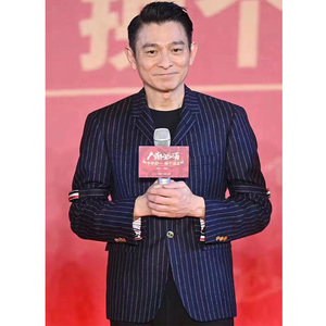 潮牌刘德华同款tb经典条纹英伦风四道杠单西简约男装商务西装外套