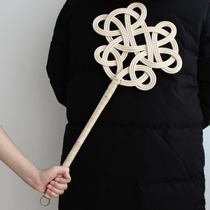 羽绒服拍打器全身真藤条编织藤拍家用敲被拍晒棉被衣服拍被子神器