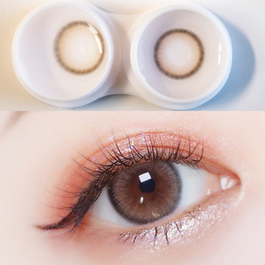 hangee非离子美瞳年抛女小直径隐形眼镜半年抛盒官网自然正品大牌