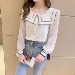女装官方旗舰店本色布衣黛莉欧大牌服饰女装春装新款套头长袖