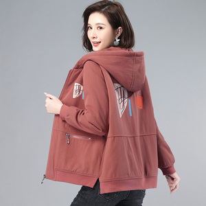 女装休闲加绒外套