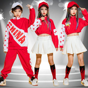 000人付款天猫儿童hiphop街舞服装爵士舞套装亮片男孩鬼步舞架子鼓