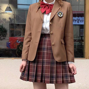 935916528wmm淘宝木木酱家【conomi】日系学院风猪肝格1046百褶a字