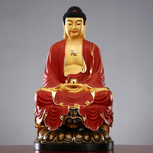 台湾纯铜释迦牟尼佛像