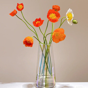 明艳四方色彩绚丽之虞美人鲜花直发云南花瓶插花水养节日送花空运