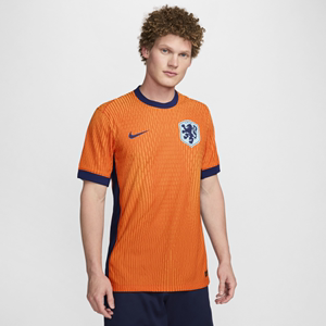 NIKE耐克运动T恤男子海外代购荷兰2024比赛主场橙色球衣短袖速干