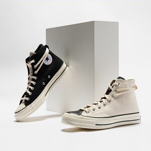 代购converse x fear of god essentials 匡威联名 黑白灰167955c