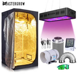 MasterGrow LED生长植物灯生长帐篷风机过滤器套装用于室内种植