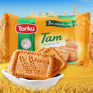 土耳其进口倍迷燕麦全麦饼干 375g~393g早餐代餐临期价零食品清仓