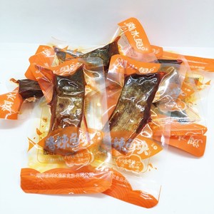 【浏水鱼】香辣鱼块500g湖南浏阳特产鱼类香辣零食休闲开胃