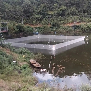 定做尼龙抬网渔网搬网大型网箱式抬鱼网鱼塘搬筝网自动提网吊网