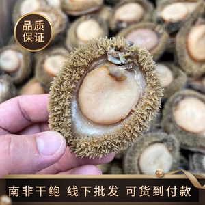 南非鲍鱼 南非青鲍 鲍鱼干 特级精选南非溏心鲍 海味干货2至100头