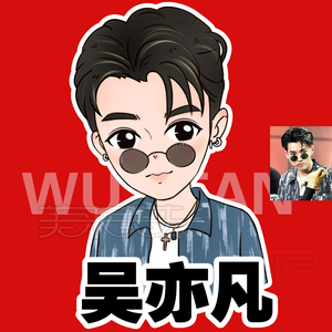 网红头像卡通人物设计结婚礼真人照片手绘漫画定制请帖q版定制作