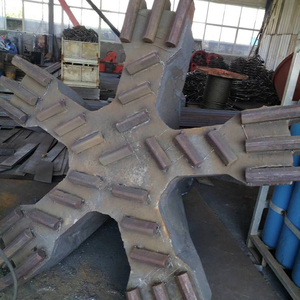 冲孔打桩机ck系列桩机锤头冲击钻钻头实心锤头