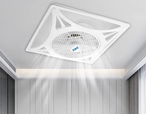 600*600mm集成吊顶风扇嵌入式石膏板天花吸顶式电风扇办公室商用