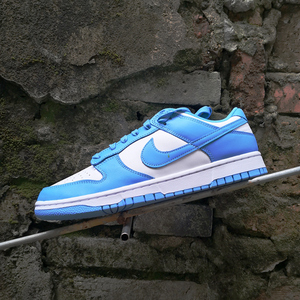 nike dunk low retro 耐克大学蓝北卡白蓝低帮板鞋 dd1391-102