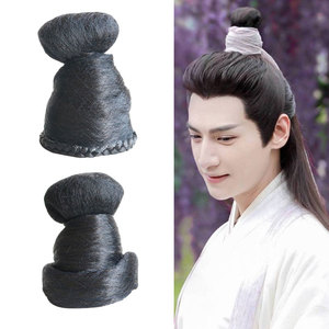 古装造型男头顶发包公子润玉仿款丸子头汉服圆领袍少爷仙侠假发髻