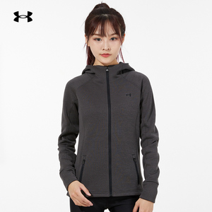 安德玛官方ua dfo女子外套21新款运动服跑步训练连帽夹克1346363