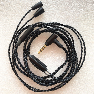 森海ie80/ie80s/ie8/ie8i耳机升级线维修线镀银线替换线diy带麦线