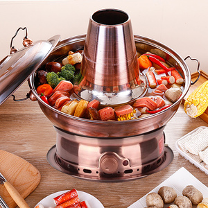 涮羊肉锅家用插电