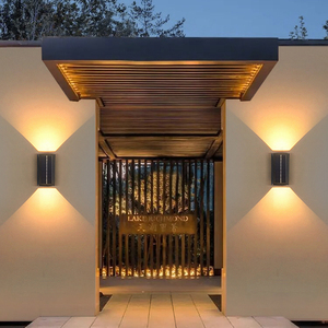 太阳能洗墙灯户外防水庭院灯别墅外墙灯室外花园阳台露台装饰壁灯