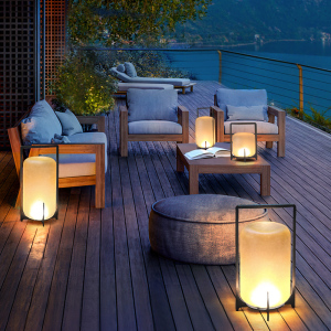 户外灯花园灯太阳能庭院灯落地灯室外草坪灯露台灯日式别墅景观灯