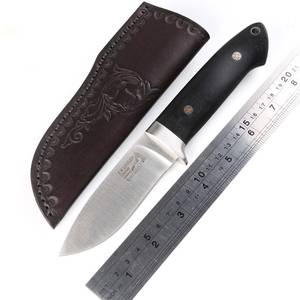 鹰飞凌loveless裸女二代户外小直刀 a2钢野营求生存工具刀具皮鞘