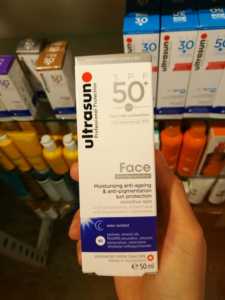 瑞士代购 Ultrasun U佳SPF50保湿抗老淡斑防晒 50ml