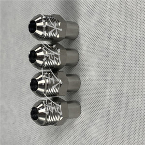 304不锈钢加厚焊接球头外丝 美标单头球形接头d型接口单头螺纹接