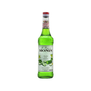 MONIN莫林 青瓜味糖浆玻璃瓶700ml咖啡鸡尾酒调酒基酒果汁饮料