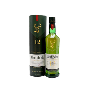 格兰菲迪12年单一麦芽威士忌酒Glenfiddich700mL苏格兰进口洋酒
