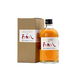 【带盒/无盒随机发】AKASHI明石红标威士忌蒸馏酒500ml日本进口