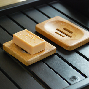 家好点 手工竹制皂盒 天然竹木香皂托 创意皂架 香皂架肥皂盒