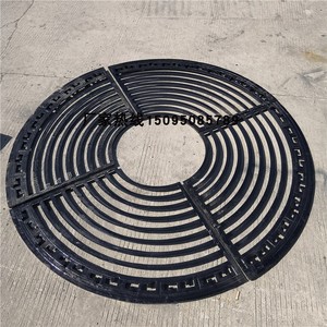 浙江杭州厂家源头铸铁护树板圆形铸铁树篦子市政护树板树围铁树池