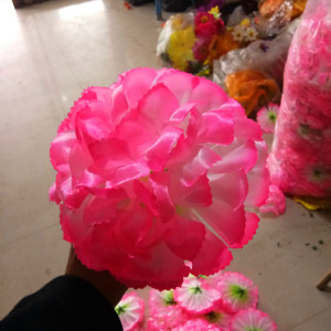 布花 管菊花朵 16公分 4片 单价 0.4元 花束 把花用品