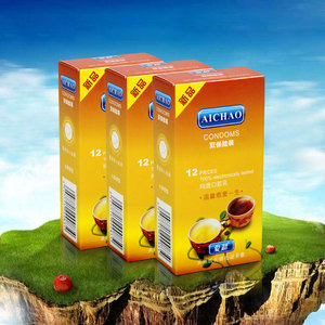 杏宝林大药房旗舰店天猫爱超 7days天然胶乳橡胶避孕套 优质超薄