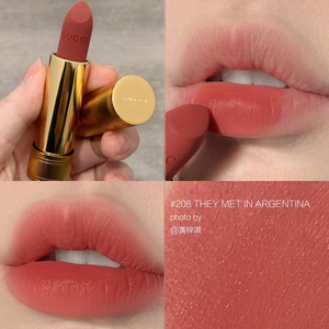 gucci古驰口红505哑光酷奇金管208碎花25女大牌礼盒物官方正品520