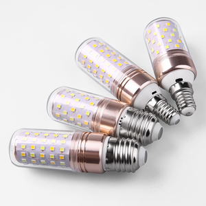 LED高亮光头强12瓦16W灯泡分子魔豆灯E14E27螺口双色螺纹节能光源