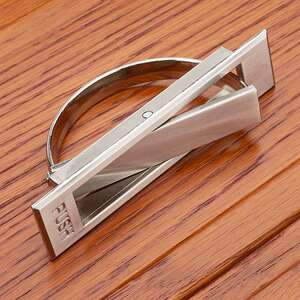 86/96大小号拉丝/黑色锌合金榻榻米拉手 旋转隐藏半圆嵌入式把手