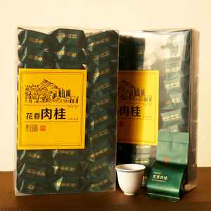 武夷山花香肉桂茶叶福建乌龙茶红茶武夷岩茶坑涧肉桂茶大红袍500g