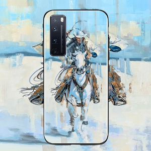 80朕的手机壳淘宝适用oppofindx玻璃手机壳升降全包保护套梵高艺术