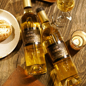 法国波尔多苏玳petit guiraud小芝路贵腐甜白葡萄酒一级名庄375ml