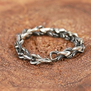 牛钝精工 bloody mary血腥玛丽荣光手链纯银925制作复古做旧手环